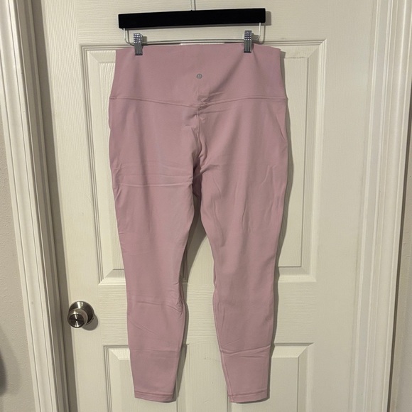 Lululemon Align High-Rise Pant 28" Size 14 Pink Peony - Picture 6 of 8